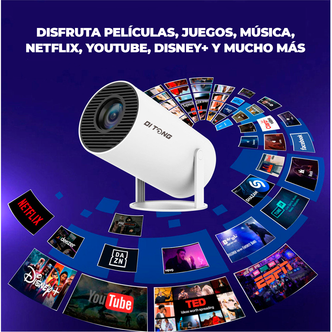 Mini Proyector Portátil HY300 – 💥 Descuento Black – Ahorra 40%!